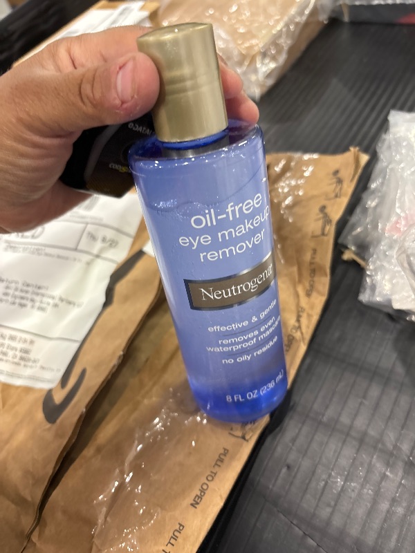 View 2 of Neutrogena Oil-Free Eye Makeup Remover, 8 fl. oz