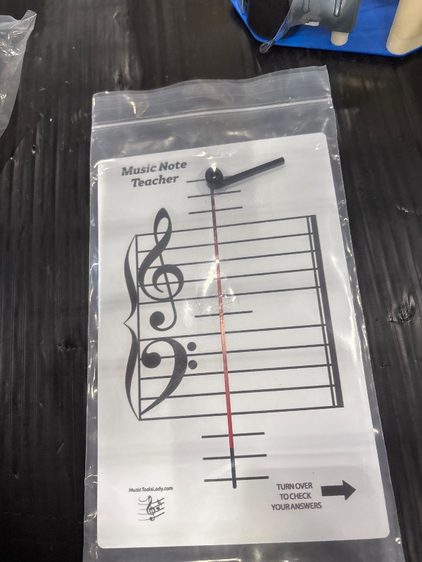Photo 1 of Music Tools Lady Music Note All-in-One Flashcard