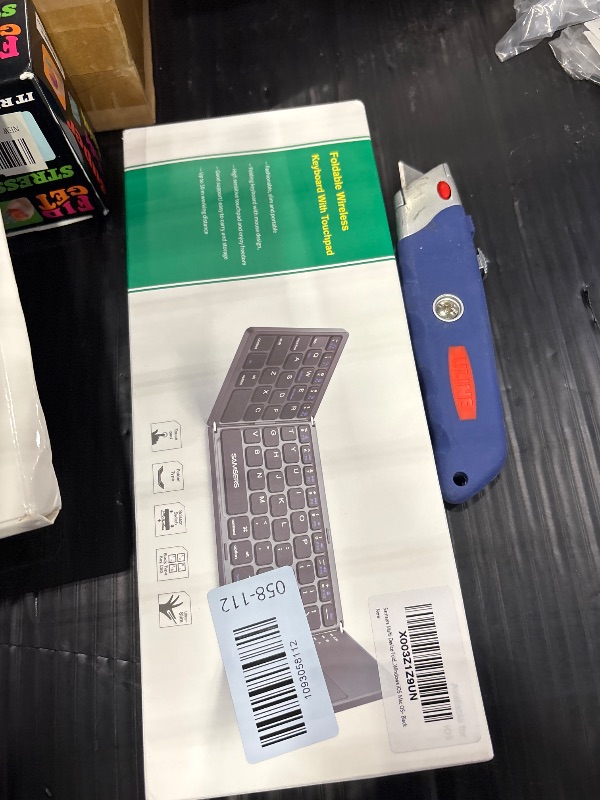 Photo 1 of Samsers Foldable Bluetooth Keyboard with Touchpad
