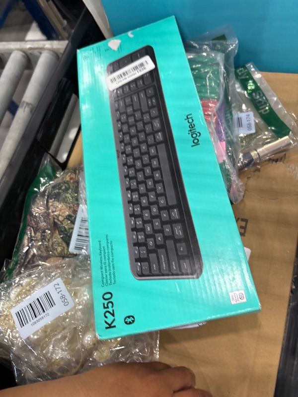 Photo 1 of Logitech K250 Compact Wireless Bluetooth Keyboard