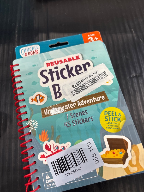 Photo 1 of Chuckle & Roar C&R Reusable Sticker Book - Underwater Collection