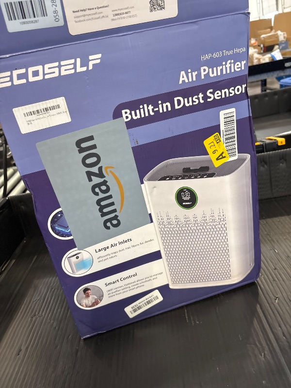 Photo 1 of ECOSELF Air Purifier for Large Rooms (2400 sq ft)
