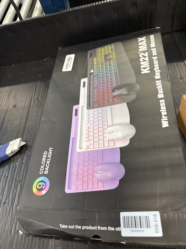 Photo 1 of SABLUTE 2.4G Wireless Keyboard and Mouse Combo