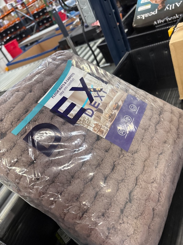 Photo 1 of DEXI Bathroom Rug 43" x 24" Chenille