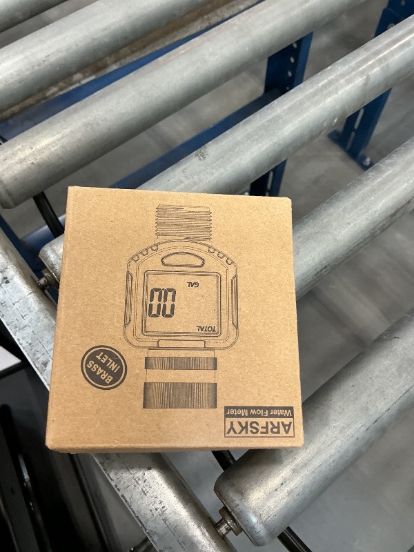 Photo 1 of ARFSKY Water Flow Meter with 180° Flip Screen