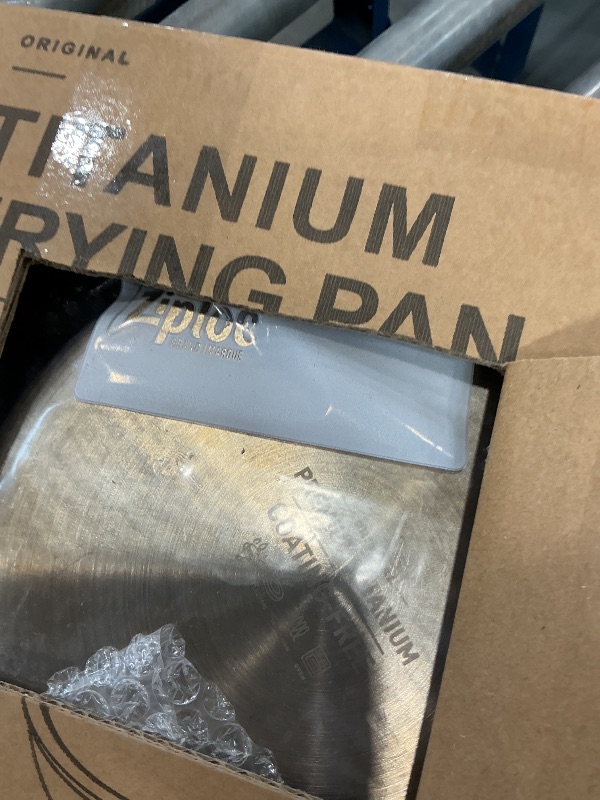 Photo 1 of 8" Titanium Pans for Cooking | Food-Grade Pure Titanium Frying Pan Pro