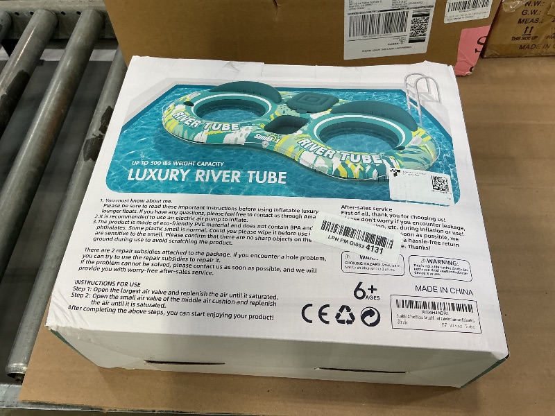 Photo 1 of Sunikko X 2-Person Pool Float Lounge (90"L x 52"W)