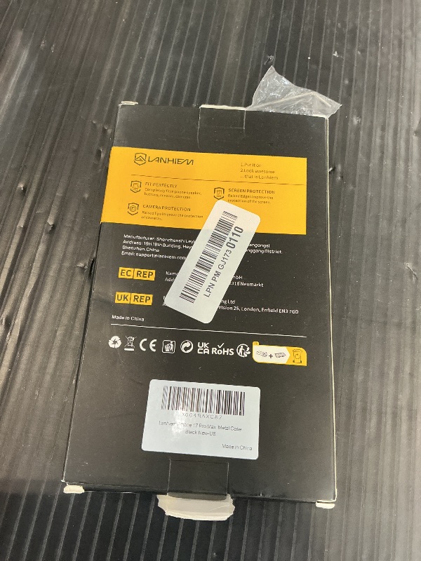 Photo 1 of Lanhiem iPhone 17 Pro Max Metal Case