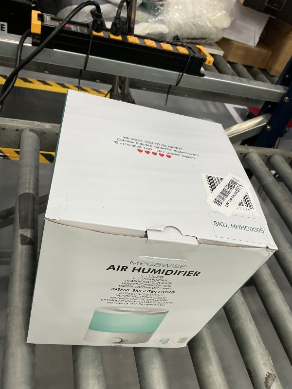 Photo 1 of MEGAWISE 1.5L Quiet Cool Mist HumidifierLPNPMGK2060175