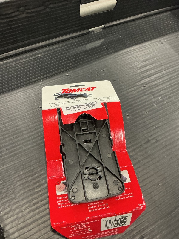 Photo 1 of Tomcat Rat Snap Trap, Rat Size, 1-Pack