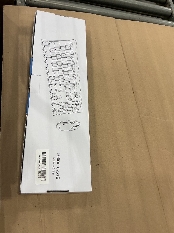 Photo 1 of Vssoplor Wireless Keyboard and Mouse Combo, Rechargeable, Black