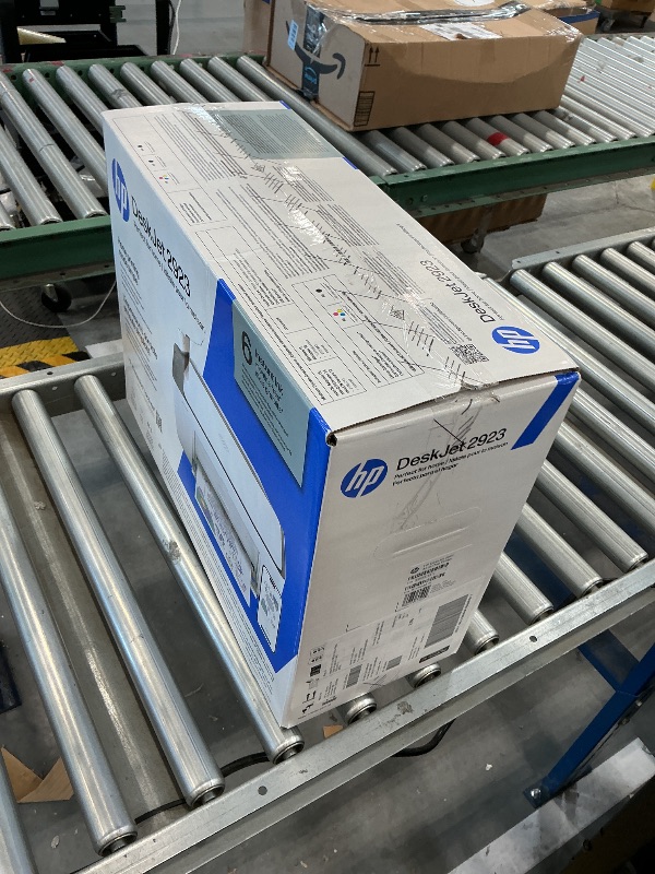 View 2 of HP DeskJet 2923 Wireless All-in-One Color Inkjet Printer, Scanner, Copier, 6 Month Trial of Instant Ink Included, AI-Capable (B18JWA)