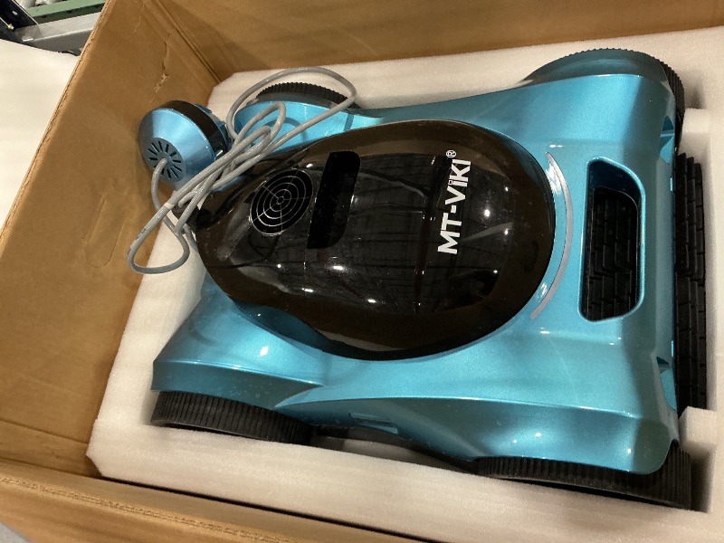 Photo 1 of MT-VIKI H8 Cordless Robotic Pool Cleaner, Blue