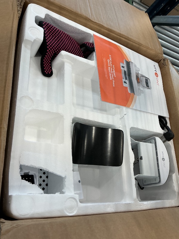 Photo 1 of HTVRONT 3-in-1 Auto Heat Press Machine, 12X10"