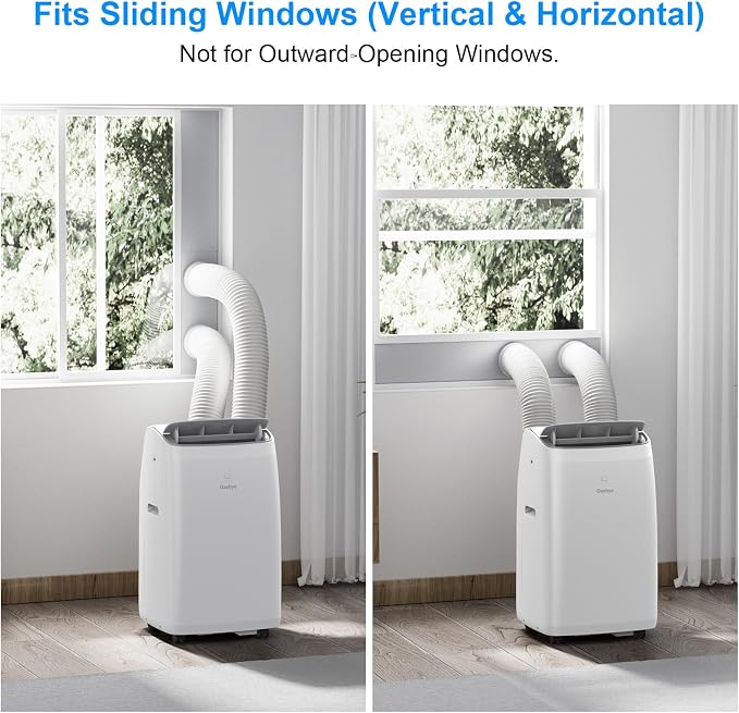 View 4 of NON-FUNCTIONAL. PARTS ONLY------------------------------------------------------------Gasbye 14000 BTU Portable Air Conditioner - Black
