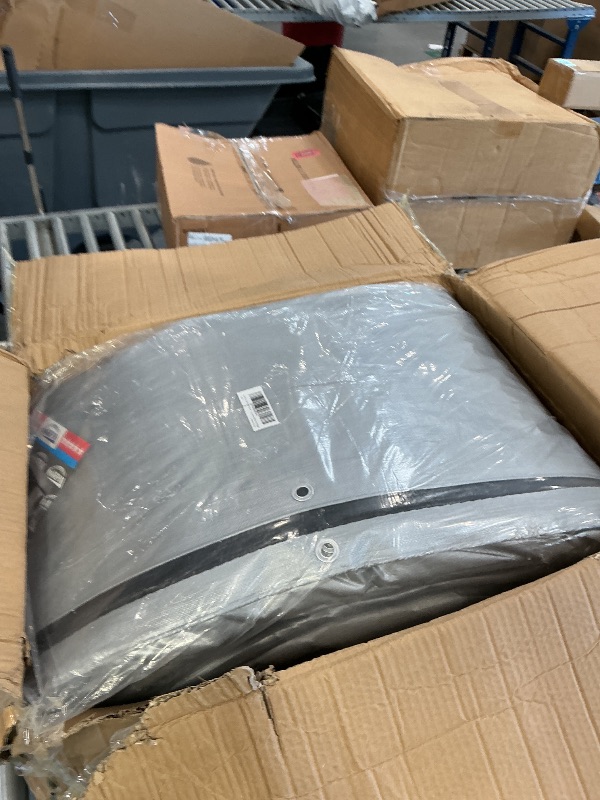 Photo 1 of TARPAL 60x60 Ft Heavy Duty Tarp - Silver/Black