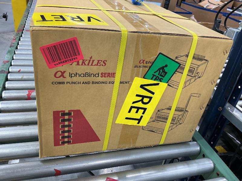 Photo 1 of Akiles AlphaBind-CE Electric Comb Punch & Bind Machine