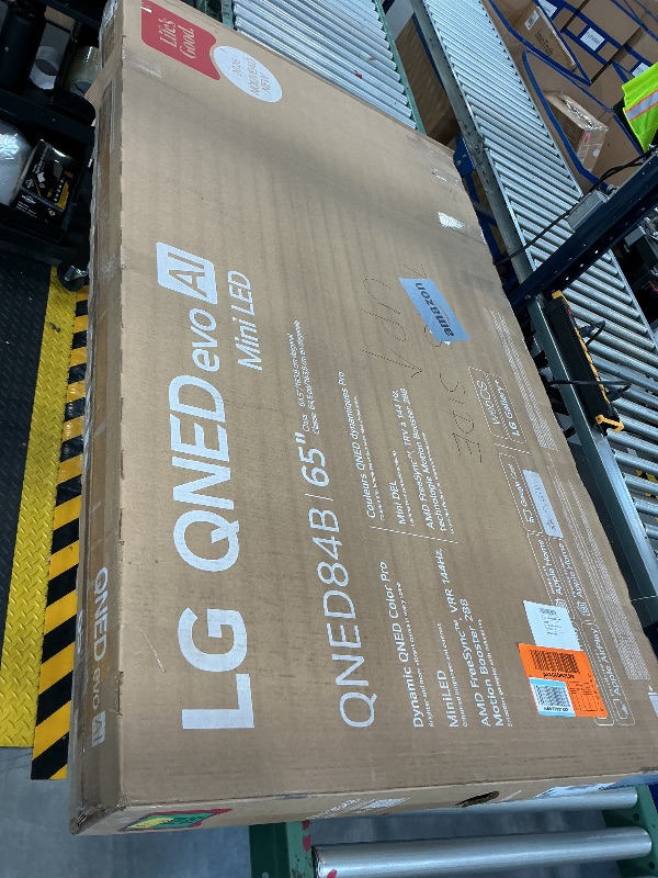 Photo 1 of LG 65-Inch QNED evo AI QNED84B Series Mini LED 4K Smart TV, 2026 Model