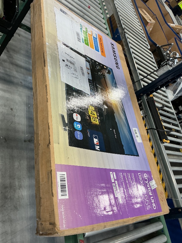 Photo 1 of Samsung 55-Inch Class Crystal UHD U8000F 4K Smart TV (2025 Model) Endless Free Content, Processor, MetalStream Design, Knox Security, Compatible with Alexa