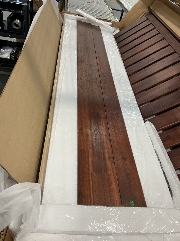 Photo 1 of Zinus Vivek Wood Platform Bed Frame with Headboard, King