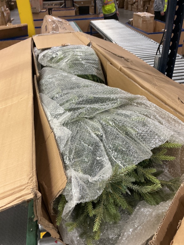 Photo 1 of Puleo International 9ft Slim Balsam Fir Christmas Tree