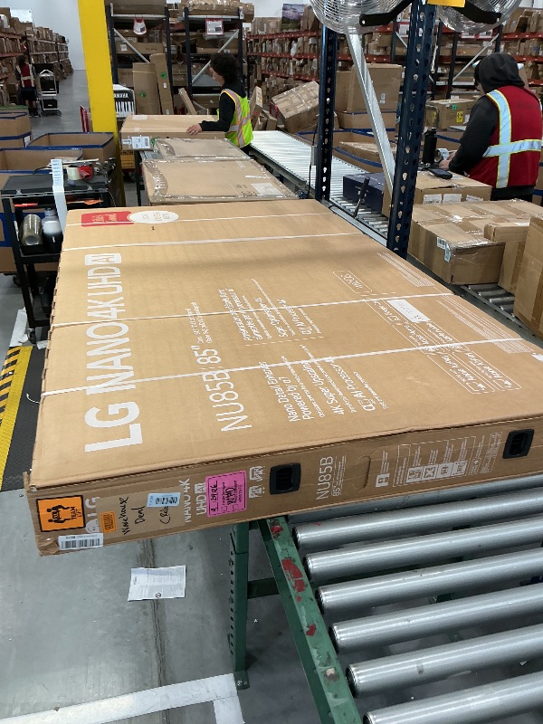 View 2 of LG 85-Inch Class Nano AI 4K NU85 Series Smart TV, 2026 Model
