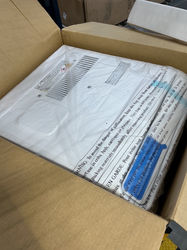Photo 1 of Midea 8,000 BTU Smart Inverter Air Conditioner Window Unit with Heat and Dehumidifier – Cools up to 350 Sq. Ft., Energy Star Rated, Quiet Operation, Electronic Controls, Remote Control, White