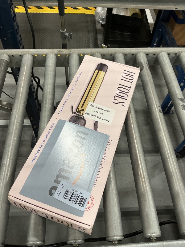 View 2 of Hot Tools Pro Artist 24K Gold 1.25" Extended Barrel Curling Iron