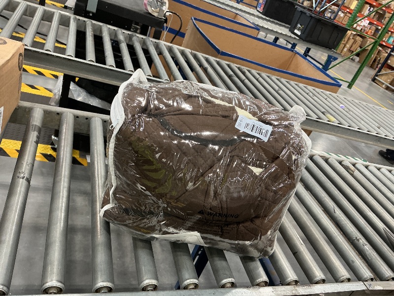 View 3 of TAOCOCO 3 Seater Recliner Couch Cover Chocolate Waterproof