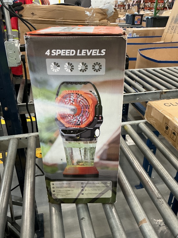 Photo 1 of Ctpceept Portable Misting Fan