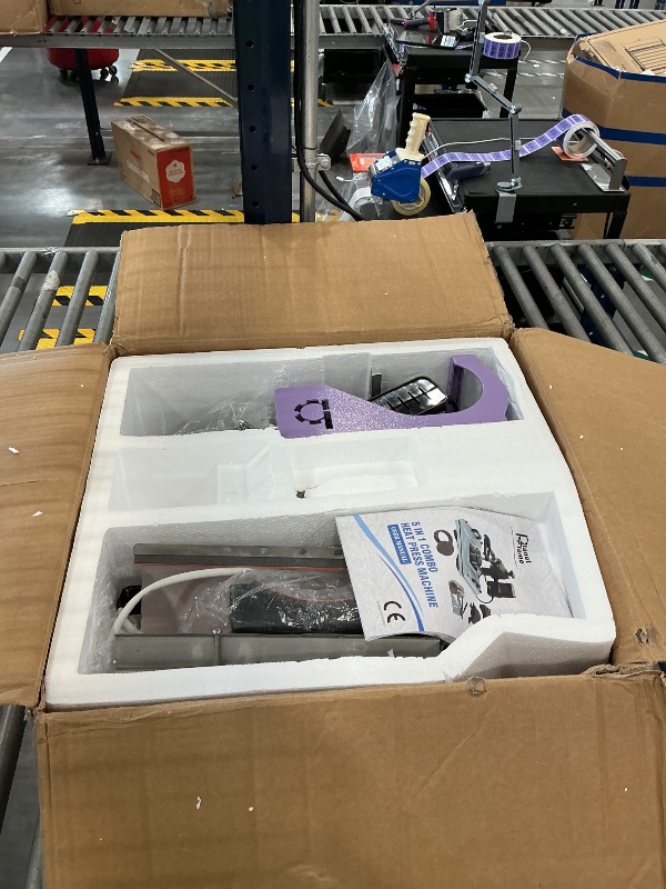 Photo 1 of PlanetFlame 12x15" 5-in-1 Heat Press Machine