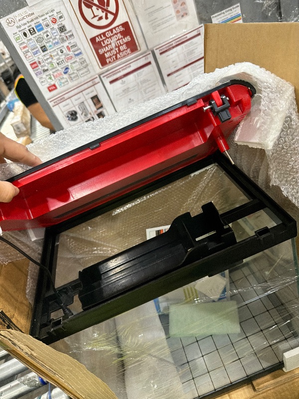 View 4 of 10 Gallon Fish Tank, Betta Fish Tank Smart Aquarium Kit 100% Glass Material