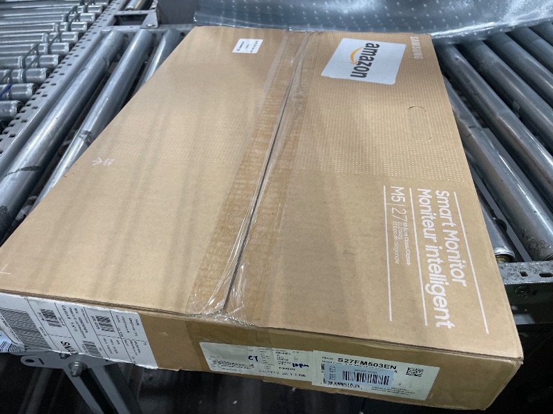 View 2 of ******Samsung 27-Inch M5 (M50F) Series FHD Smart Monitor with Streaming TV, Speakers, HDR10, Gaming Hub, Multiple Ports, Workout Tracker, Vision Accessibility Tools, White, LS27FM503ENXZA