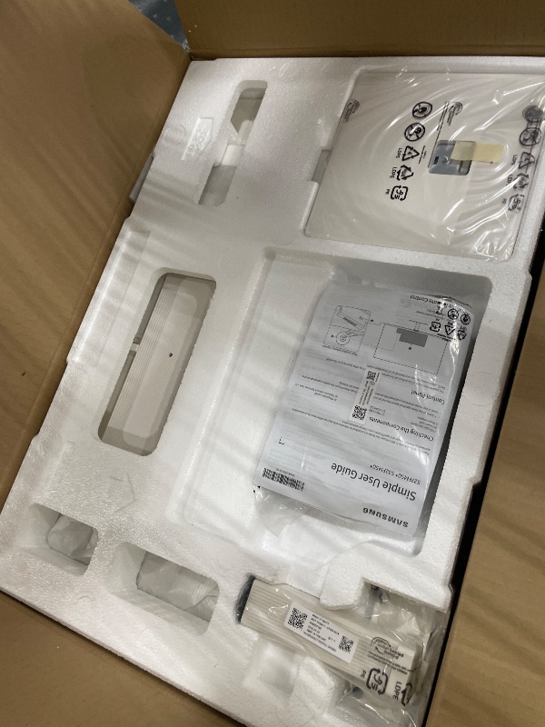 View 3 of ******Samsung 27-Inch M5 (M50F) Series FHD Smart Monitor with Streaming TV, Speakers, HDR10, Gaming Hub, Multiple Ports, Workout Tracker, Vision Accessibility Tools, White, LS27FM503ENXZA