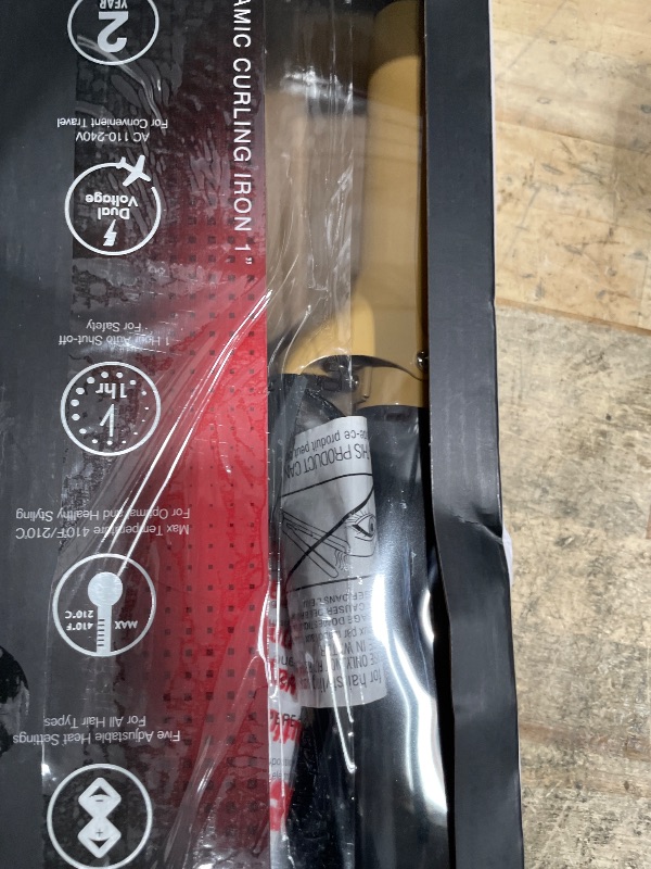 View 3 of ***SEE NOTES***CHI Tourmaline Ceramic Curling Iron
