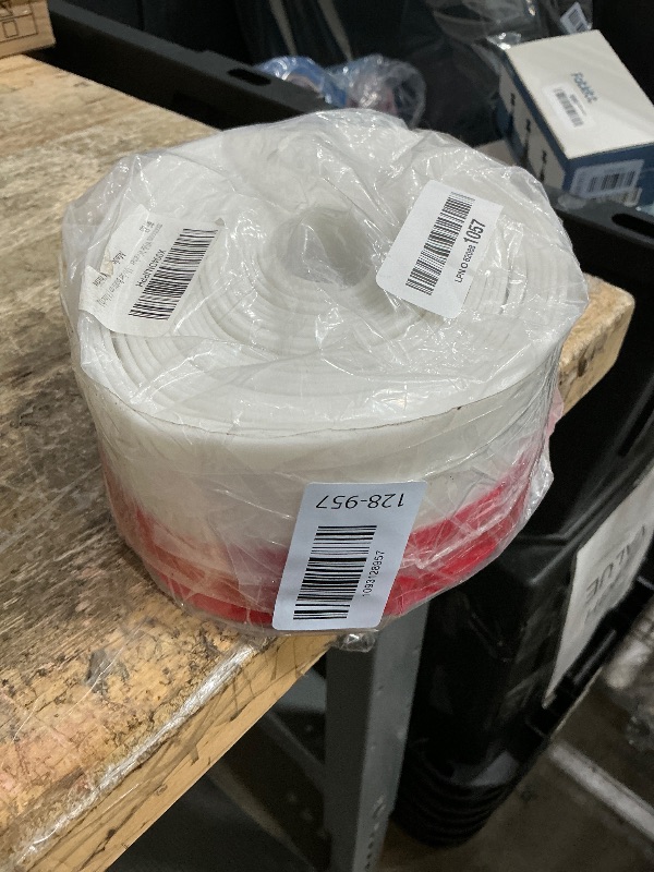 View 2 of 29.5Ftx3 Adhesive Door Draft Stopper Seal Strip,Silicone Weather Stripping