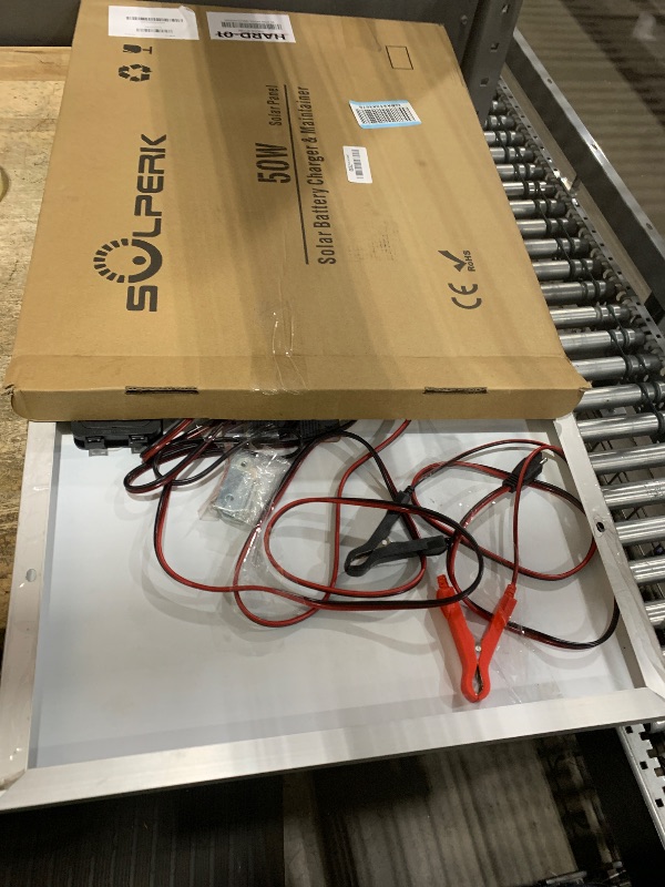 View 3 of SOLPERK 50W 12V Solar Panel Kit