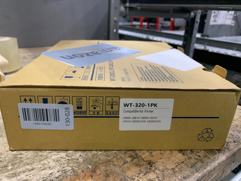 View 2 of 1-Pack Black WT320CL WT-320CL Waste Toner Box MFC-L8900CDW Replacement for Brother WT 320CL HL-L8250CDN HL-L8350CDW HL-L9200CDWT HL-L8350CDWT MFC-L8600CDW MFC-L9550CDW Printer Toner
