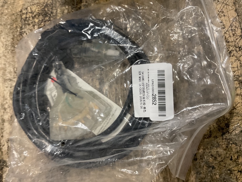 View 2 of 15FT 16/3 AWG Outdoor Extension Cord with Multiple Outlets Waterproof Black