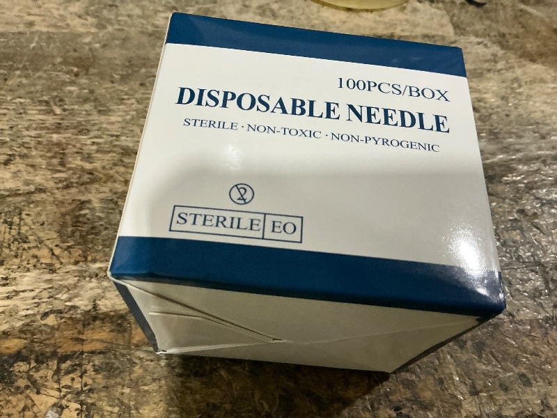 View 2 of 18 Gauge 1 Inch Needle (100Pack),Luer Lock Industrial Accessories Needles,Individually Wrapped