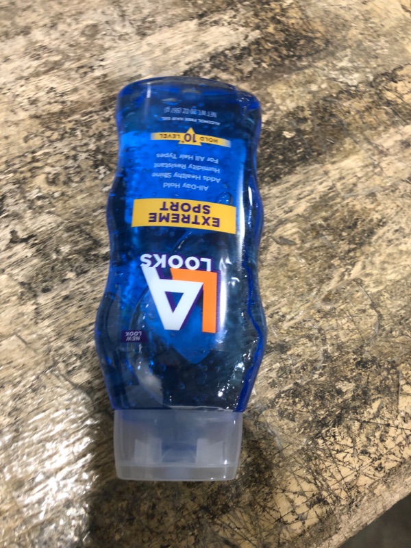 View 2 of 1 bottle**L.A. Looks Sport Xtreme Hold Gel