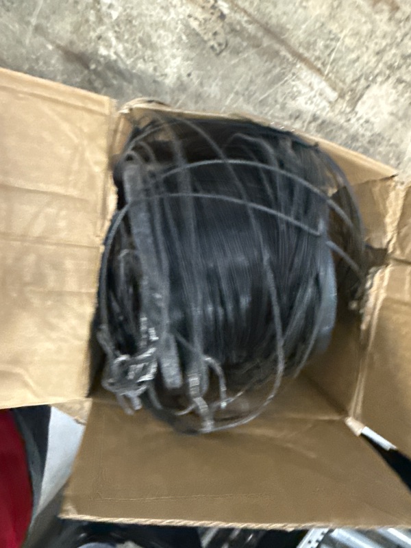 View 3 of 1/16 Wire Rope, 1000FT 304 Stainless Steel Cable with 300Pcs Crimp Sleeves, Aircraft Grade, 7x7 Strand, 368lbs Breaking Strength, for Garden Trellis, Clothesline, Railing,Trellis