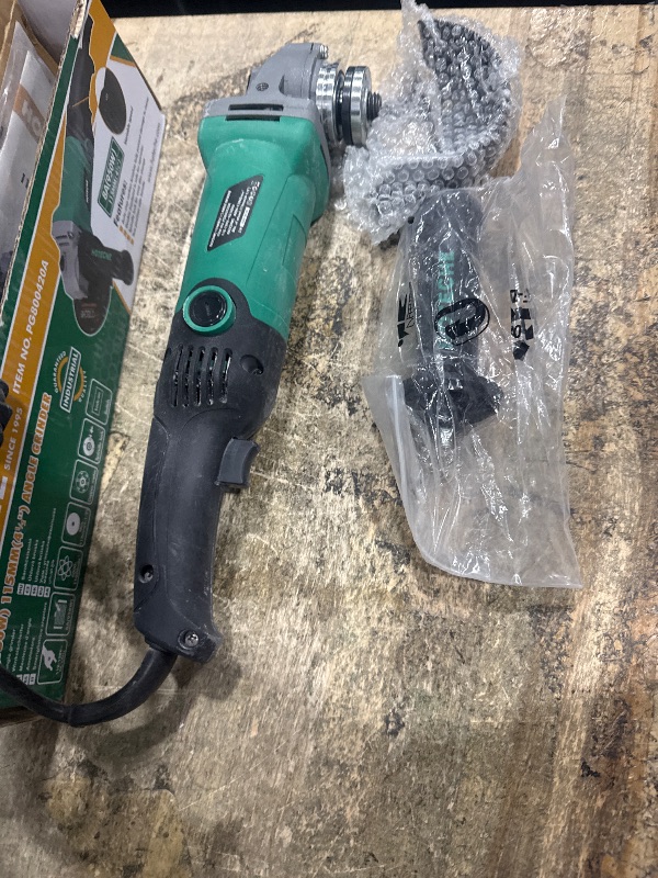 View 3 of ** minor scuffs**Hoteche 4-1/2" Electric Variable Speed Angle Grinder 950w