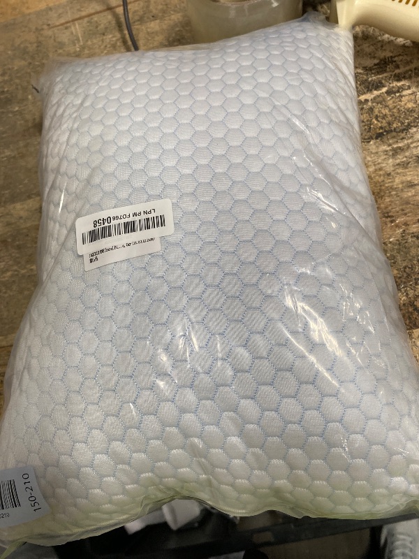 View 2 of 1 MIDDLE ONE Travel Pillow, Memory Foam with Breathable Cover