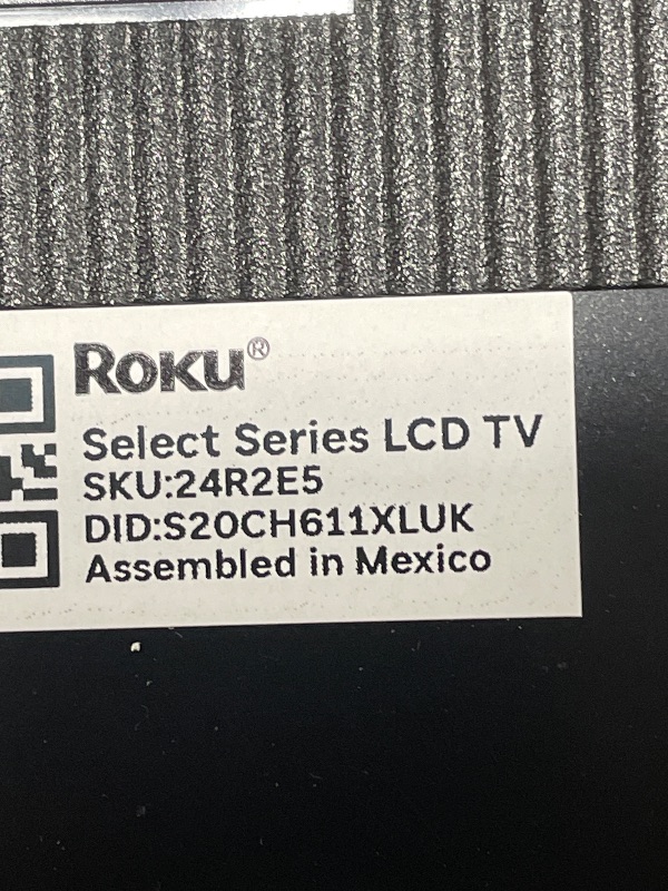 View 3 of ****Parts Only*** Roku 24" Select Series HD Smart TV