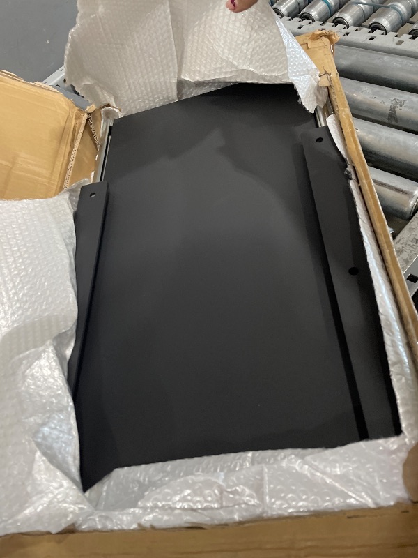 View 3 of 14"x24"x2.7" Heavy Duty Steel Sliding Battery Tray Generator Slide Out Tray for RV, Universal RV Storage Rack for Tools and Outdoor Gear (14"x24"x2.7")
