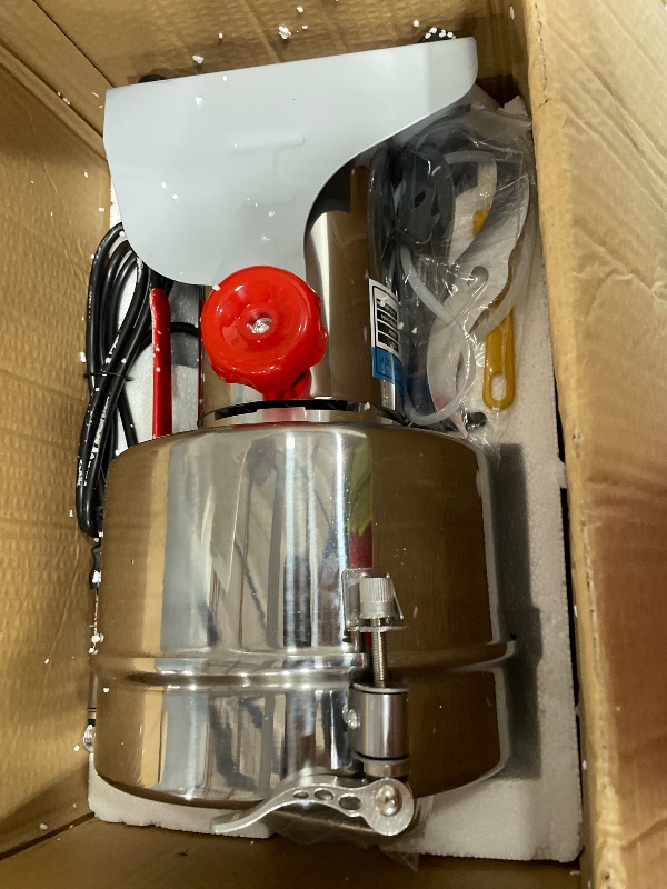 View 3 of 3000G Grain Mill, 3600W Flour Mill Grinder for Home, 36000 RPM Electric Stainless Steel Grinder for Commercial & Kitchen Use, 270° Swivel for Soybean, Millet, Coffee and Other Dry Foods