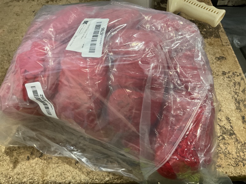 View 2 of 12Pack Red Cheesecloth Table Runner 20 x 120 inch Gauze Table Runner