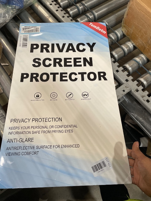 View 2 of [2-Pack] 25 Inch Monitor Privacy Screen, Anti-Glare Blue Light Filter