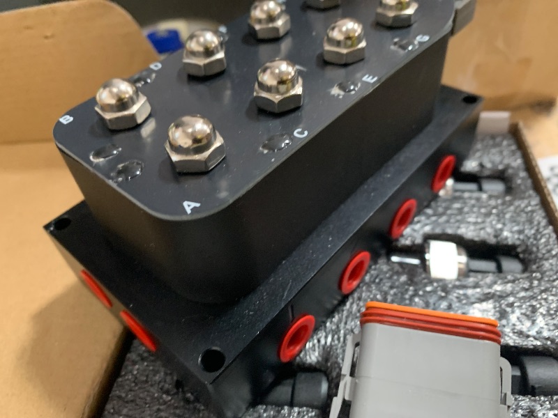 View 4 of 12V Solenoid Valve Air Ride Suspension manifold 8-Valve